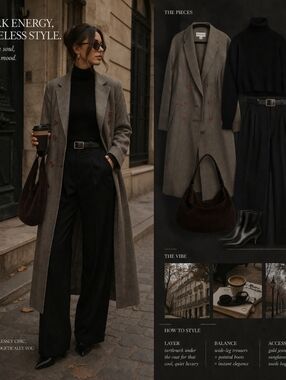 Chic vintage-inspired plaid trench coat by Danny & Nicole featuring a flattering